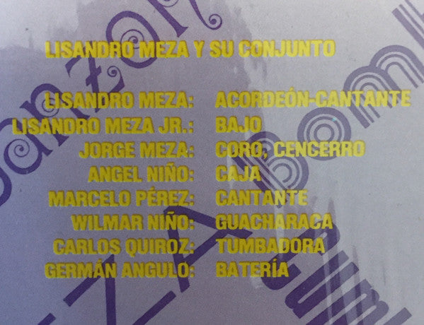Lisandro Meza Y Su Conjunto : Canciòn Para Una Muerte Anunciada (LP, Album)