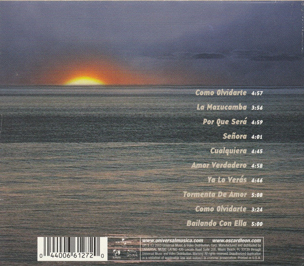 Oscar D' León : Infinito (CD, Album)