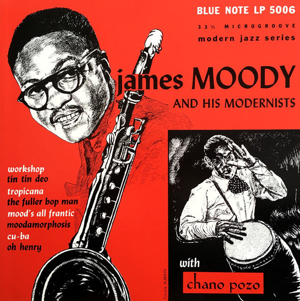 James Moody And His Modernists With Chano Pozo : James Moody And His Modernists (LP, Album, Mono, Ltd, RE)
