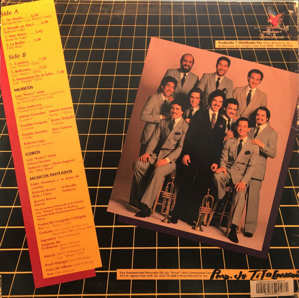 Luis "Perico" Ortiz Vocals: Roberto Lugo : Sabroso! (LP, Album)