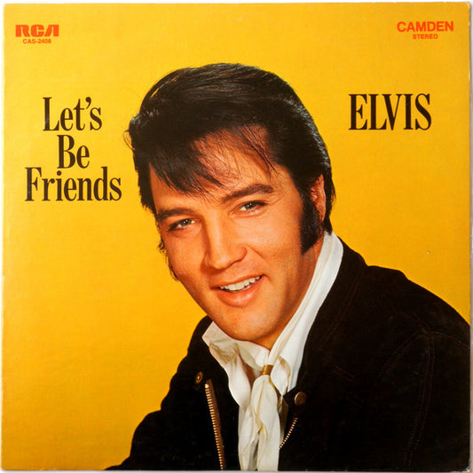 Elvis Presley : Let's Be Friends (LP, Album, Roc)