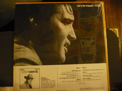Elvis Presley : Let's Be Friends (LP, Album, Roc)