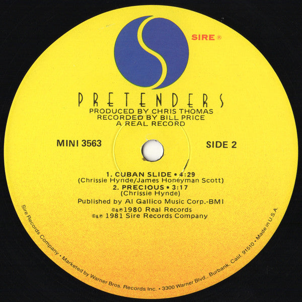 Pretenders* : Extended Play (12", EP, All)