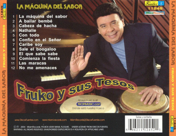 Fruko y sus Tesos : La Maquina Del Sabor (CD, Album)