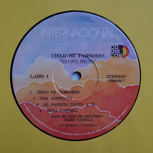 Grupo Niche : Cielo De Tambores (LP, Album)