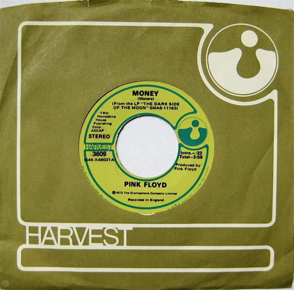 Pink Floyd : Money (7", Single, Jac)