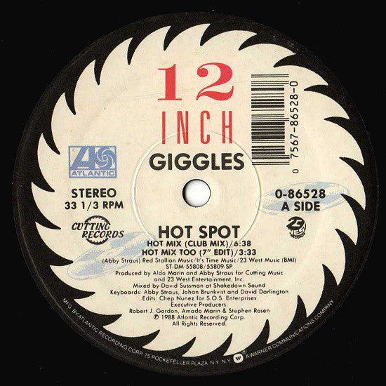 Giggles : Hot Spot (12")