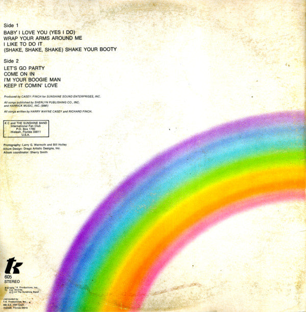 KC And The Sunshine Band* : Part 3 (LP, Album, Mon)