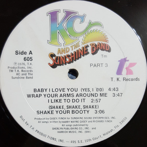 KC And The Sunshine Band* : Part 3 (LP, Album, Mon)