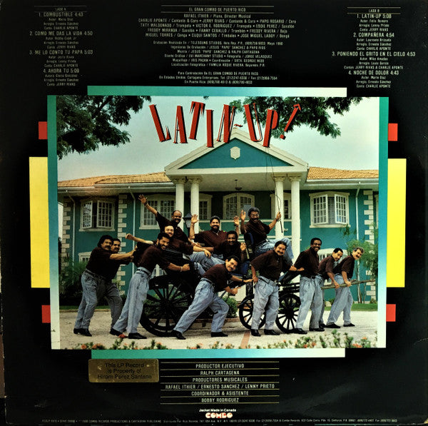 El Gran Combo : Latin Up (LP, Album)