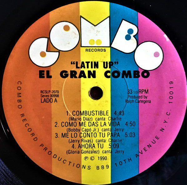 El Gran Combo : Latin Up (LP, Album)