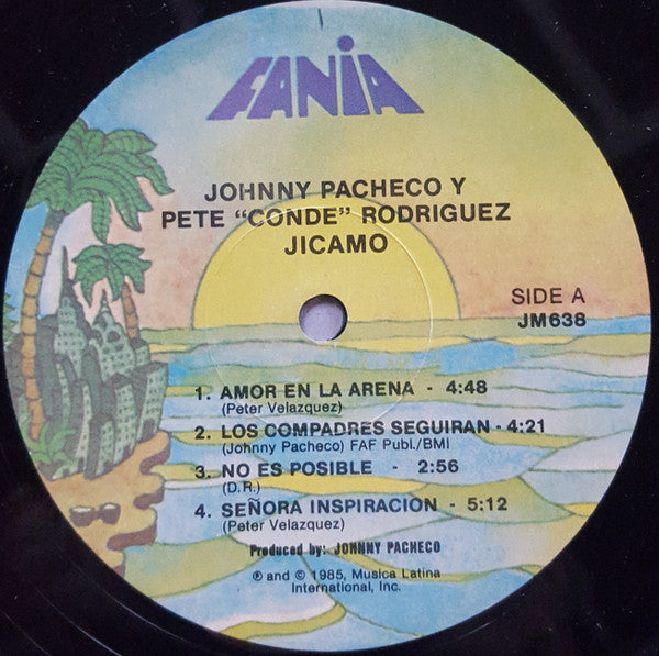 Johnny Pacheco & Pete "Conde" Rodriguez* : Jicamo (LP, Album)