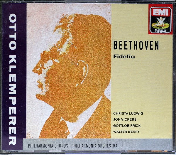 Ludwig van Beethoven - Otto Klemperer, Christa Ludwig, Jon Vickers, Gottlob Frick, Walter Berry, Philharmonia Chorus, Philharmonia Orchestra : Fidelio (2xCD, RM)