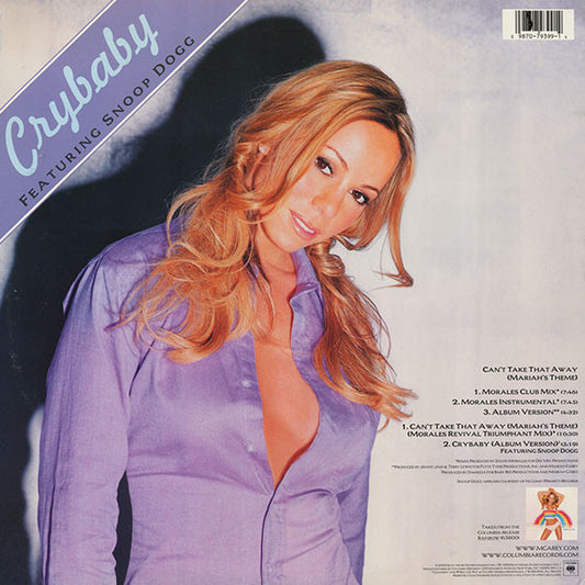Mariah Carey - Can't Take That Away (Mariah's Theme) vinyl record, 12" (Very Good Plus (VG+)) | Lulo Records