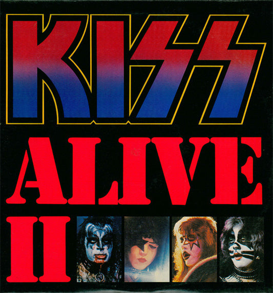 Kiss : Alive II (2xLP, Album, Gat)