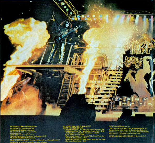 Kiss : Alive II (2xLP, Album, Gat)