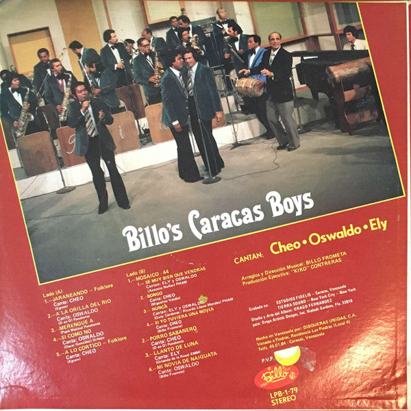 Billo's Caracas Boys :  Ayer Hoy Y Siempre (LP, Album)