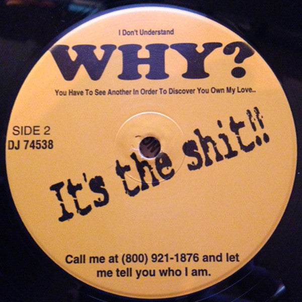 Stefanie Bolton : Why? (12", Promo)