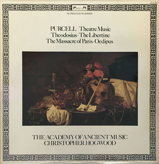 Henry Purcell - The Academy Of Ancient Music • Christopher Hogwood : Theatre Music Vol VI (Theodosius • The Libertine • The Massacre Of Paris • Oedipus) (LP)