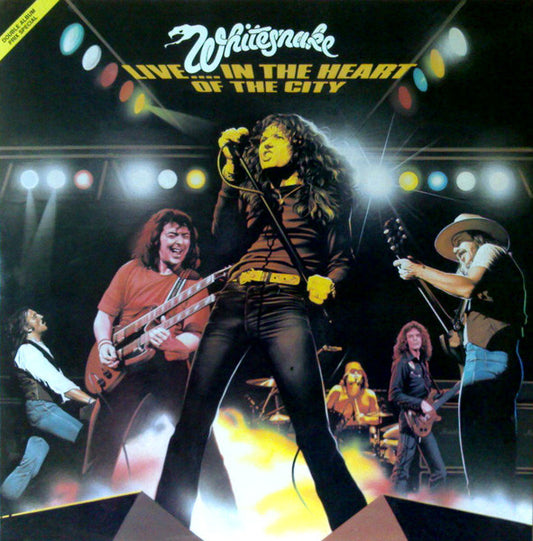 Whitesnake : Live... In The Heart Of The City (2xLP, Album, Gat)