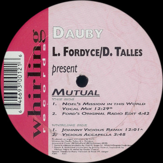 Dauby : Mutual (12")