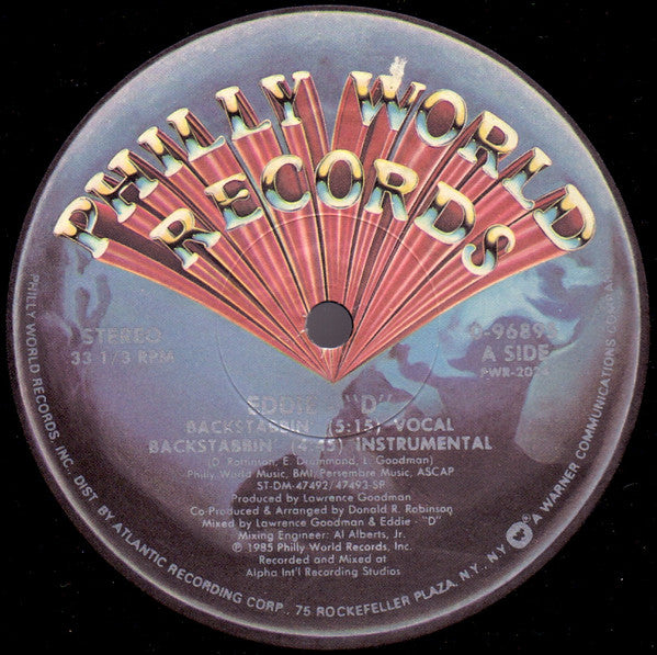 Eddie "D" : Backstabbin' (12")