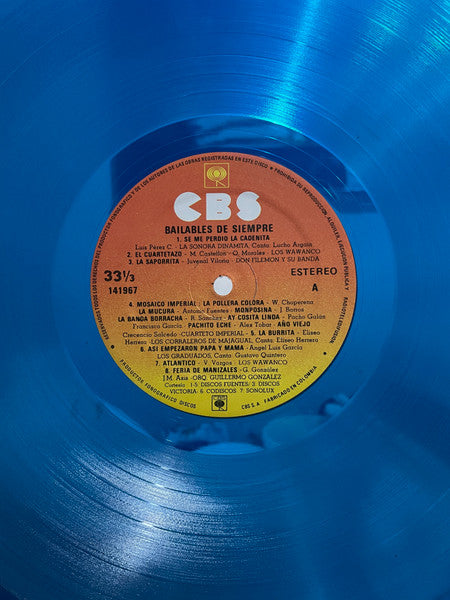 Various : Bailables De Siempre - Versiones Originales (LP, Comp, Vin)