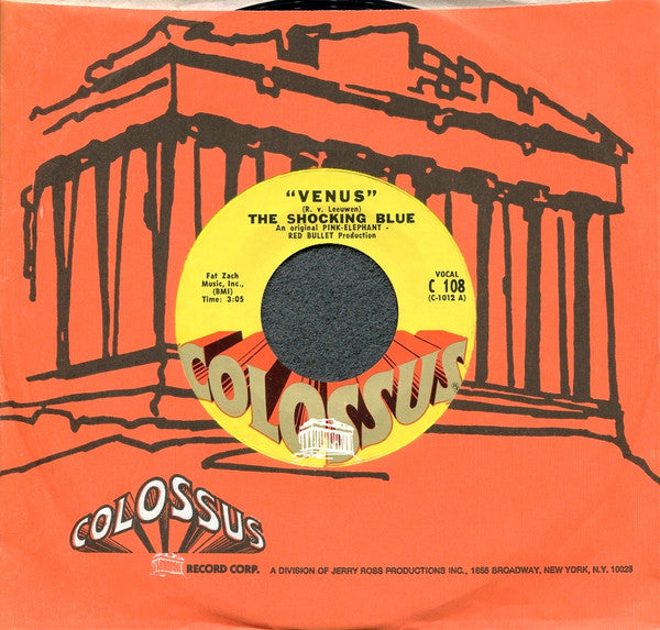 Shocking Blue : Venus (7", Single, Styrene, Ter)