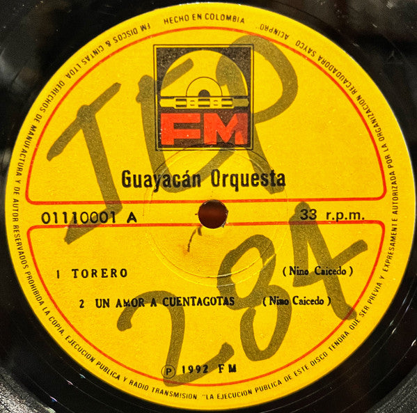 Guayacán Orquesta : Torero (12", EP)