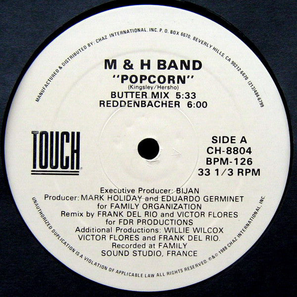 M & H Band : Popcorn (12")