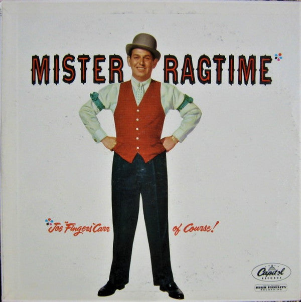 Joe "Fingers" Carr : Mister Ragtime (LP, Mono)