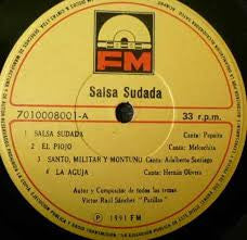 Salsa Sudada : Valdesa Records Presenta Vol. 1 Salsa Sudada (LP, Album)