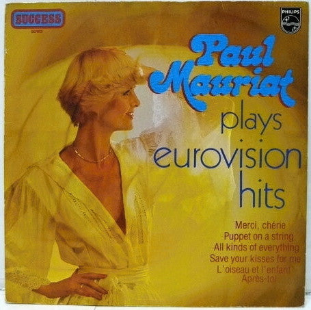 Paul Mauriat : Paul Mauriat Plays Eurovision Hits (LP, Album)