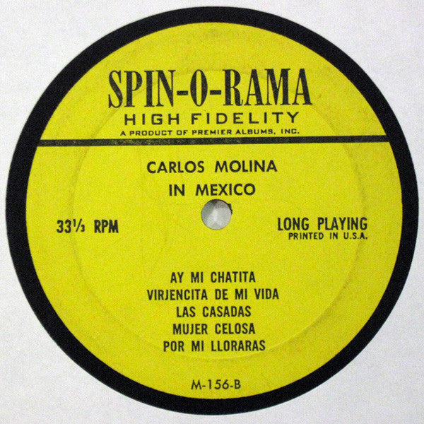 Perez Prado  /  Carlos Molina : In Mexico (LP, Album, Mono)