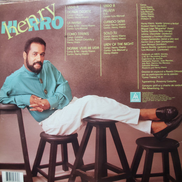 Henry Hierro : Henry Hierro (LP, Album)