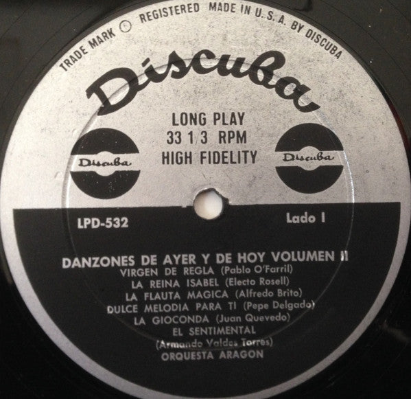 Orquesta Aragon : Danzones De Ayer Y De Hoy Vol. II (LP)