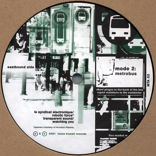 Various : Mode 2: Metrobus (12", Comp)