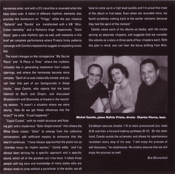 Michel Camilo : Spirit Of The Moment (CD, Album)