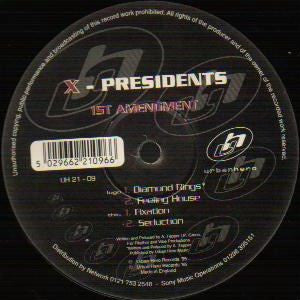 X-Presidents : 1st Amendment (12", EP)