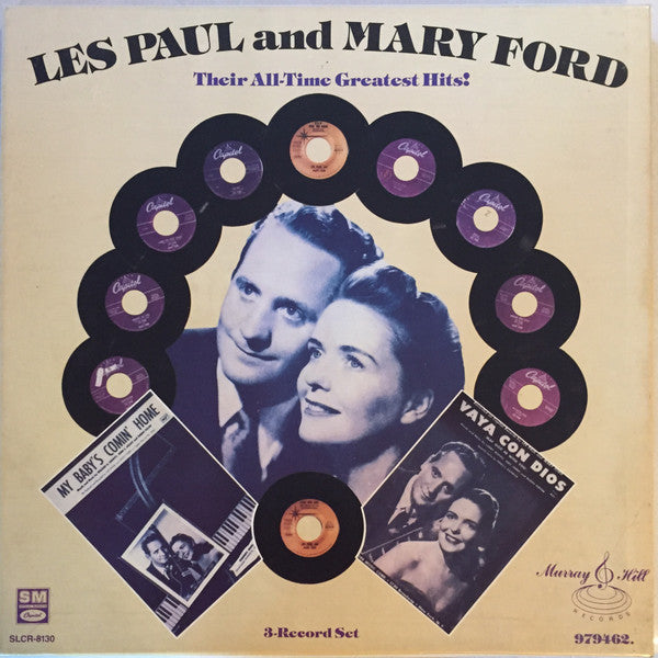 Les Paul & Mary Ford : Their All-Time Greatest Hits! (3xLP, Album, Comp + Box)
