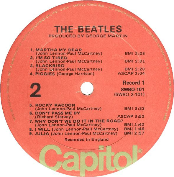 The Beatles : The Beatles (2xLP, Album, RE, Mon)