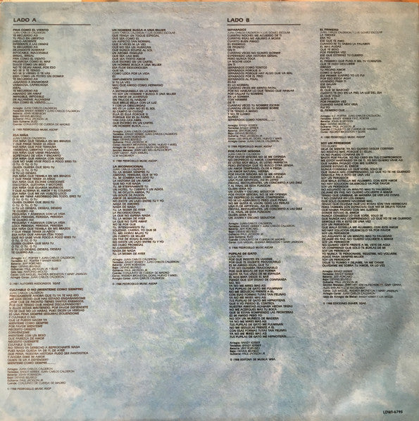 Luis Miguel : Busca Una Mujer (LP)