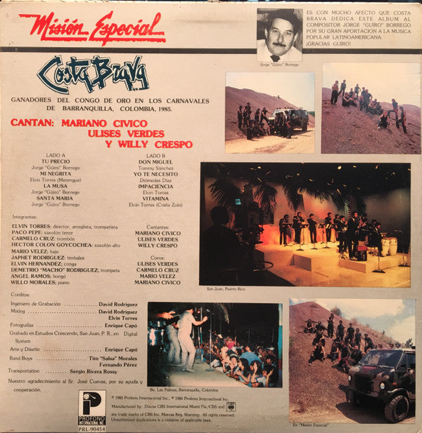 Costa Brava : Misión Especial (LP, Album)