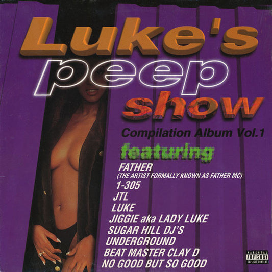 Various : Luke's Peep Show Compilation Album Vol. 1 (LP, Comp)