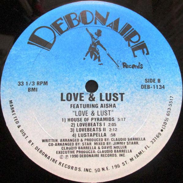 Love & Lust Featuring Aisha (5) : Love & Lust (12")