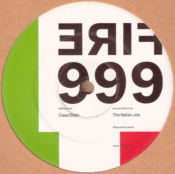Cass & Slide : The Italian Job (12", S/Sided)