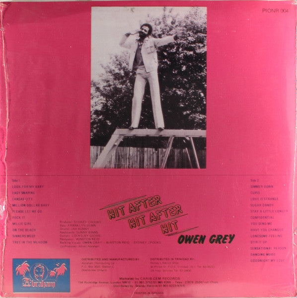 Owen Gray : Hit After Hit After Hit (LP)