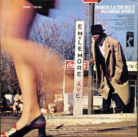 Booker T. & The M.G.'s* : McLemore Avenue (LP, Album, Promo, Gat)