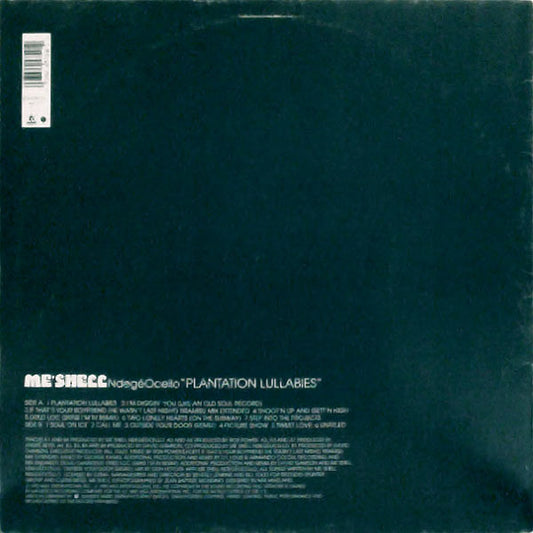 Me'Shell NdegéOcello : Plantation Lullabies (LP, Album)