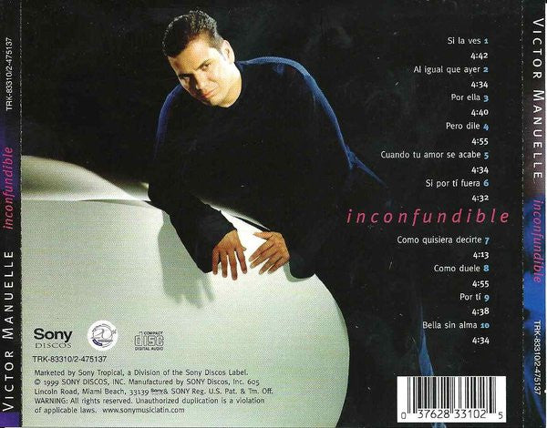 Victor Manuelle : Inconfundible (CD, Album)